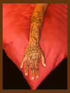 Unique Bridal henna design